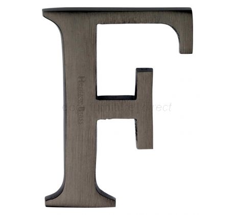 Matt Bronze Concealed Fix Front Door Letters A-Z 51mm (2in) C1565