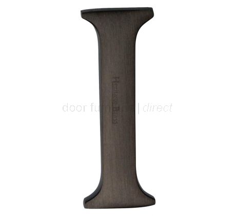 Matt Bronze Concealed Fix Front Door Letters A-Z 51mm (2in) C1565