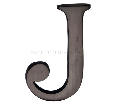 Matt Bronze Concealed Fix Front Door Letters A-Z 51mm (2in) C1565