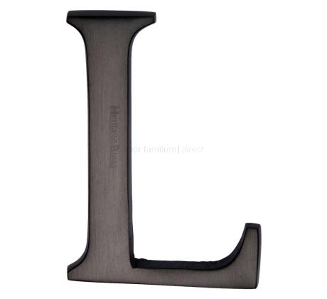 Matt Bronze Concealed Fix Front Door Letters A-Z 51mm (2in) C1565