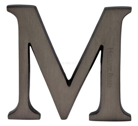 Matt Bronze Concealed Fix Front Door Letters A-Z 51mm (2in) C1565