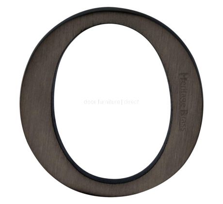 Matt Bronze Concealed Fix Front Door Letters A-Z 51mm (2in) C1565