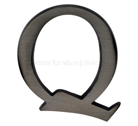 Matt Bronze Concealed Fix Front Door Letters A-Z 51mm (2in) C1565