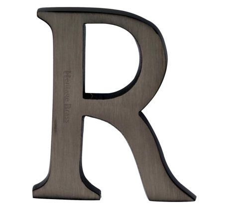 Matt Bronze Concealed Fix Front Door Letters A-Z 51mm (2in) C1565