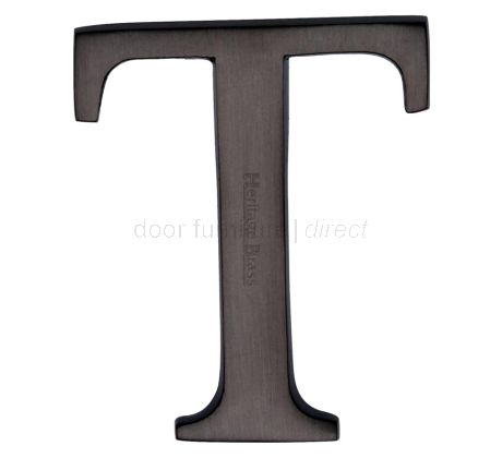 Matt Bronze Concealed Fix Front Door Letters A-Z 51mm (2in) C1565