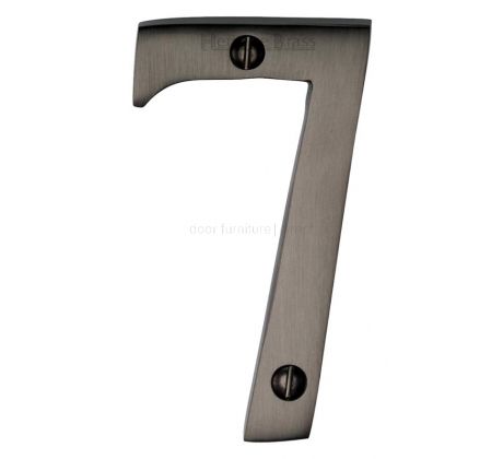 Matt Bronze 76mm (3in) Screw Fix Door Numbers 0-9 C1560