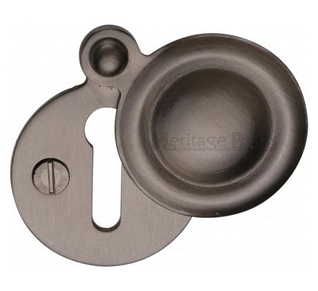 Matt Bronze Covered Escutcheon 33mm