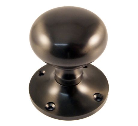Matt Bronze Kensington Mortice Door Knobs 64mm