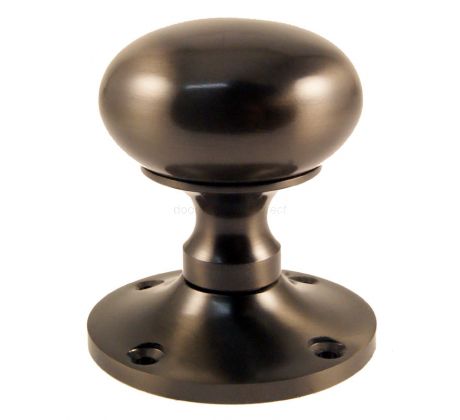 Matt Bronze Kensington Mortice Door Knobs 64mm