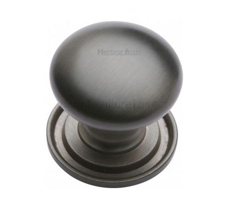 Matt Bronze Round Cupboard Knob