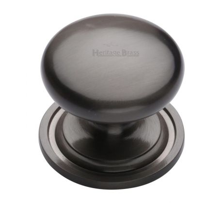 Matt Bronze Round Cupboard Knob