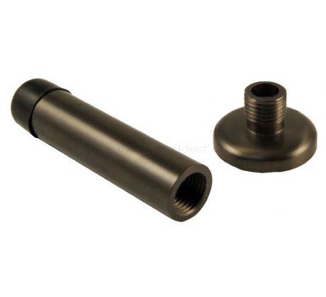 Matt Bronze Projection Door Stop 63mm