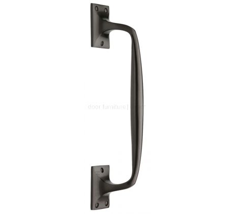Matt Bronze Cranked Pull Handle 310mm
