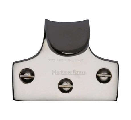 Polished Nickel Curled Sash Lift 54x42mm