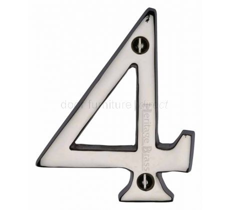 Polished Nickel C1560 Door Numerals 0-9 76mm