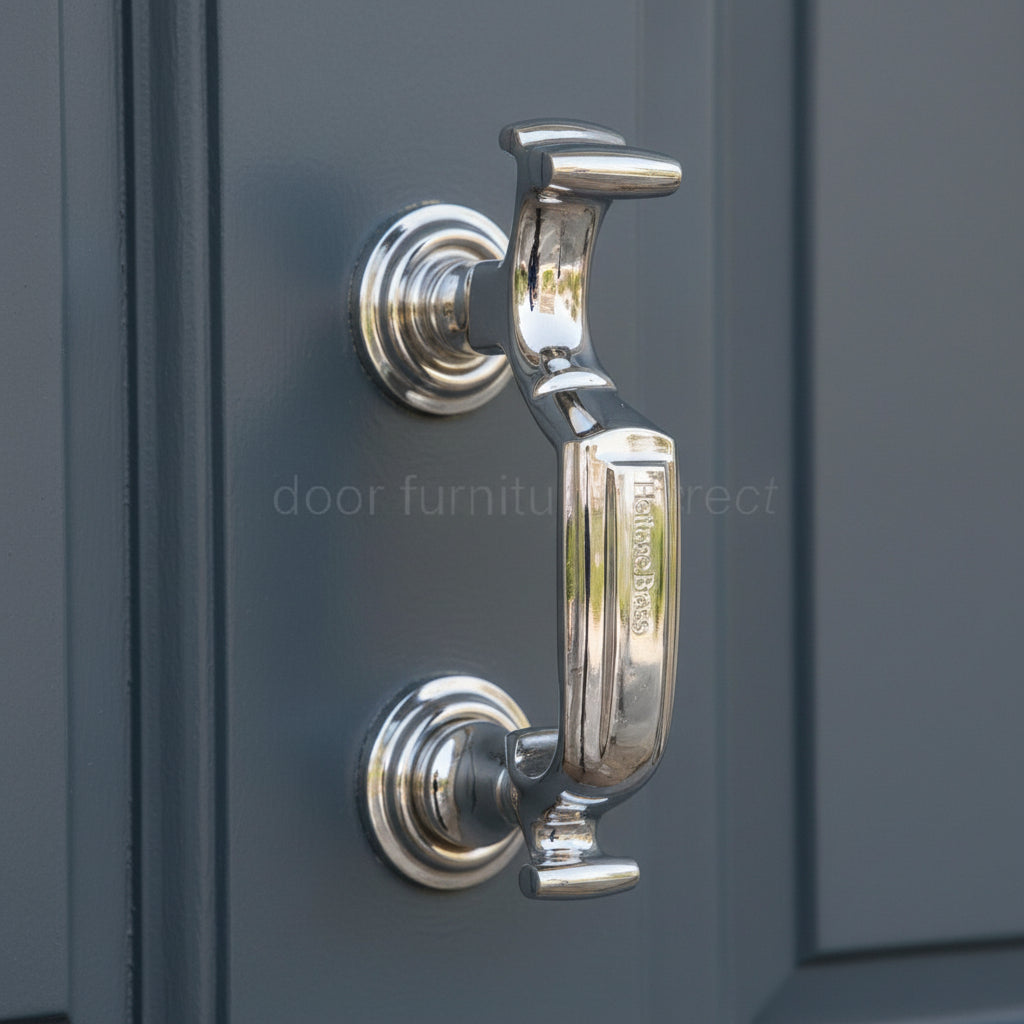 Heritage K1300 Polished Nickel Doctor Knocker 192mm