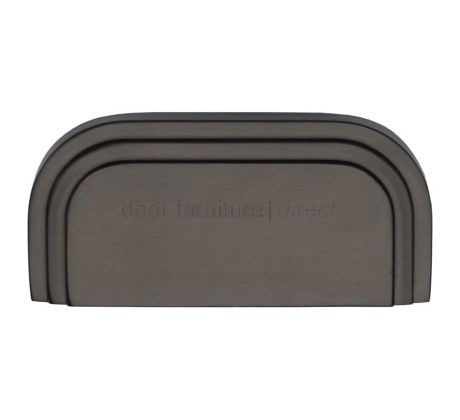 Heritage C1740 Matt Bronze Bauhaus Drawer Pull