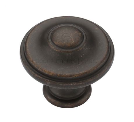 Matt Bronze Round Domed Cabinet Knob