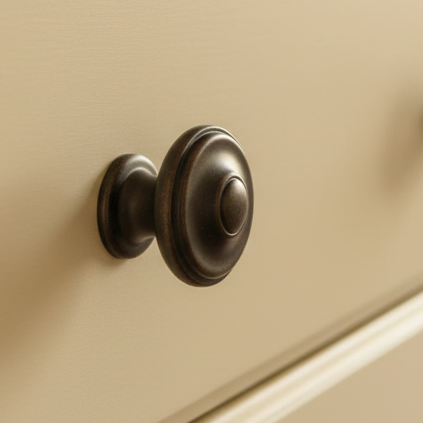 Matt Bronze Round Domed Cabinet Knob