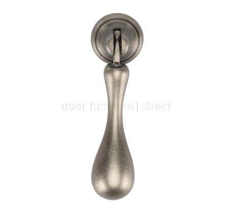 Distressed Pewter Classic Cabinet Drop Pull 63mm