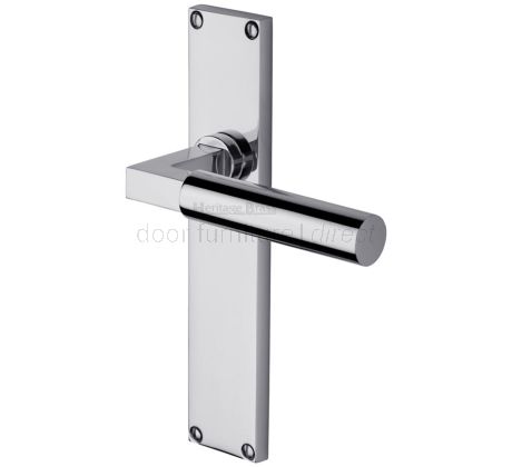 Heritage VT6310 Polished Chrome Bauhaus Latch Handles