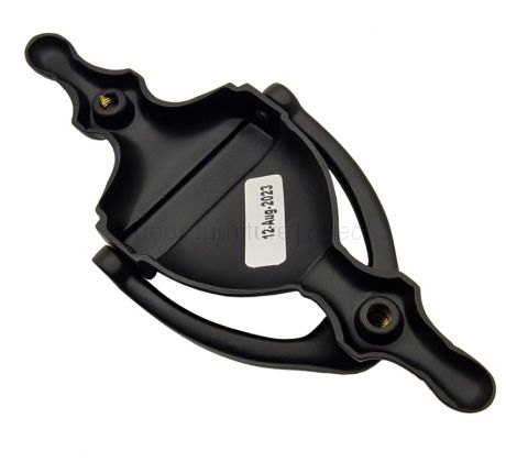 Heritage V910 Matt Black Small Victorian Urn Knocker 152mm