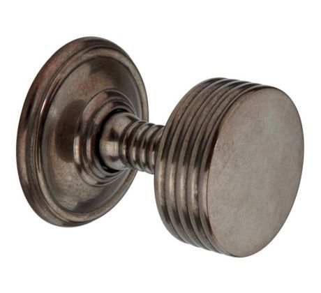 Oxford Antique Brass Door Knob Set SB2124AT