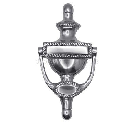 Georgian Urn Knocker Polished Chrome 165mm SB4105PC