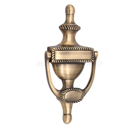 Georgian Urn Knocker Antique Brass 165mm SB4105ANT