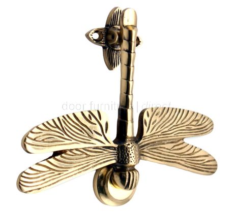 Dragonfly Door Knocker Polished Brass 145mm SB4108PB