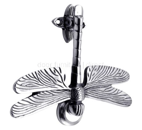 Dragonfly Door Knocker Polished Chrome 145mm SB4108PC