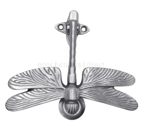 Dragonfly Door Knocker Satin Chrome 145mm SB4108SC