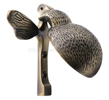 Antique Brass Bumble Bee Door Knocker 95mm SB4111ANT