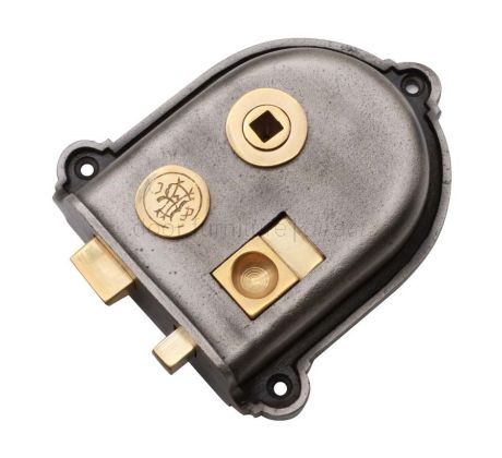 Pewter Cromwell Rim Latch 123x108mm