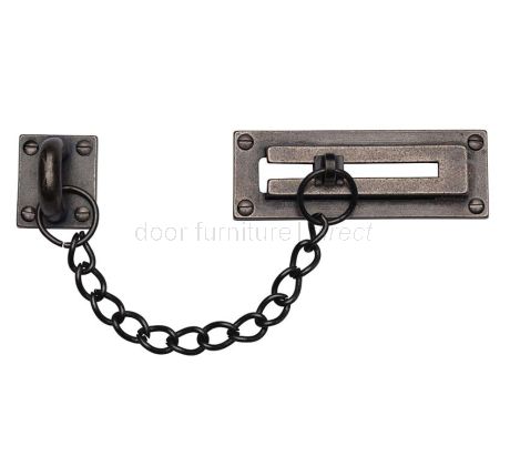 Rustic Pewter Security Door Chain