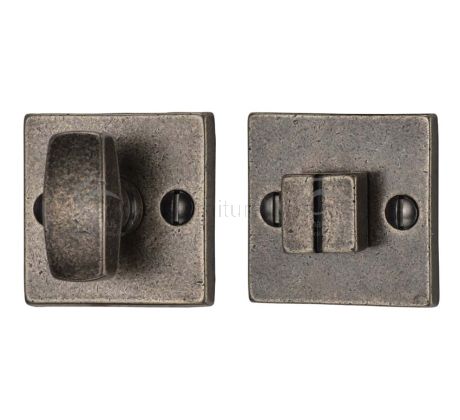 Rustic Pewter Square Thumb Turn 54mm