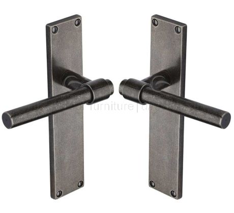 Rustic Pewter Fountain Door Handles