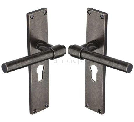 Rustic Pewter Fountain Door Handles