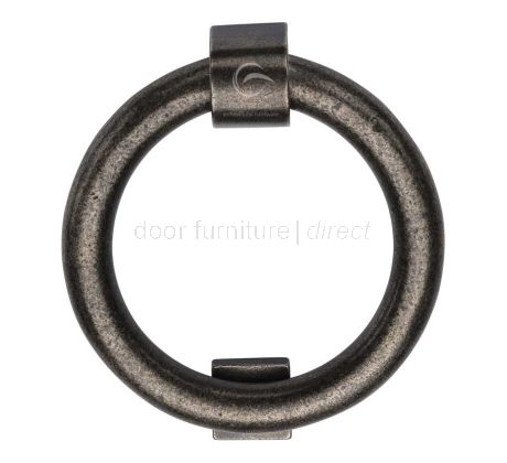 Rustic Pewter Ring Door Knocker 107mm