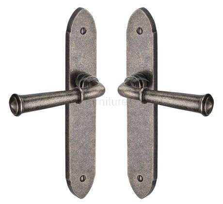 Rustic Pewter Hadley Door Handles