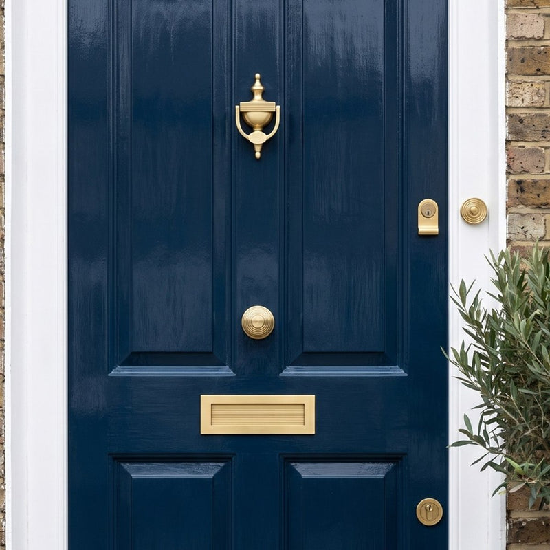 The Reeded Front Door