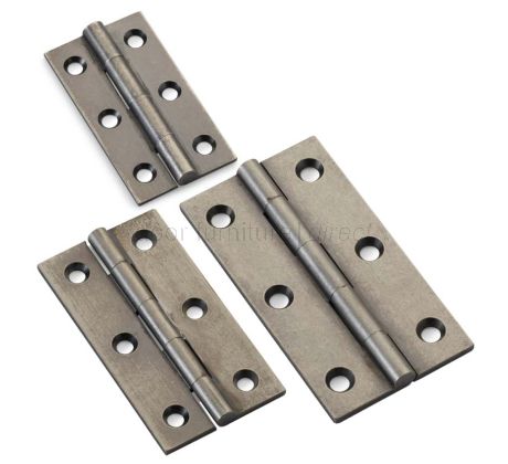 Pewter Effect Cabinet Hinges In Pairs