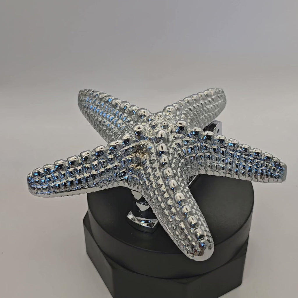 Polished Chrome Starfish Door Knocker 155mm SB4112PC