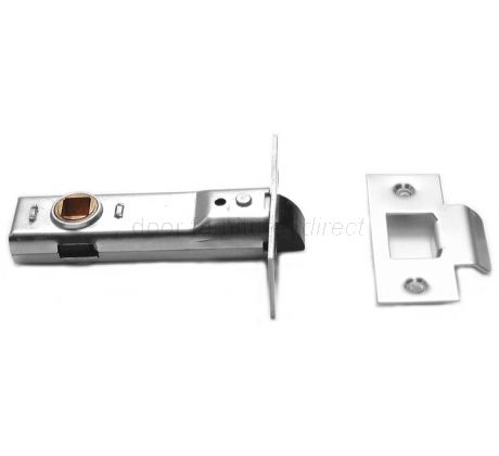 Union Tubular Mortice Latch Bright Zinc 3in (80mm)