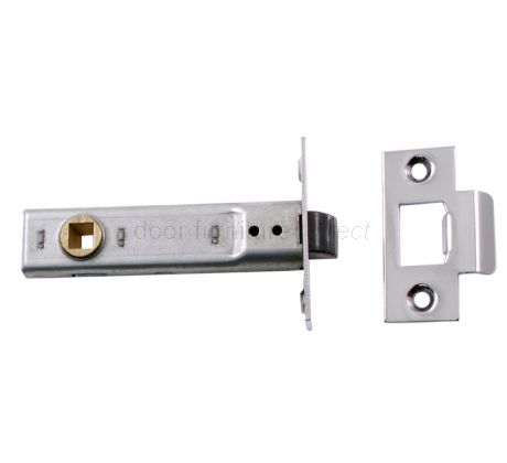 Union Tubular Mortice Latch Bright Zinc 3.5in (91.5mm)