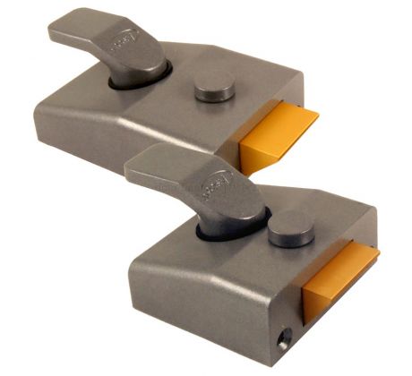 Asec Non Deadlocking Nightlatch Standard or Narrow Grey