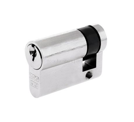 Single Euro Profile Cylinder 5 Pin Keyed to Differ