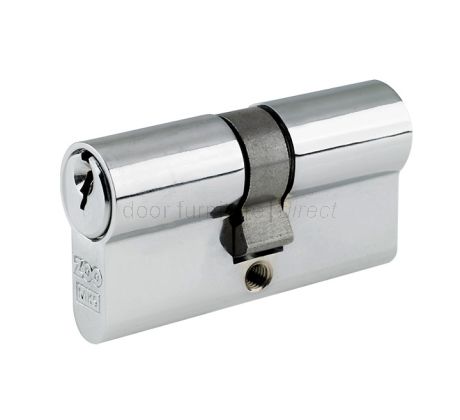 Double Euro Profile Cylinder 5 Pin Keyed to Differ