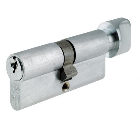 Key And Turn Euro Profile Cylinder 5 Pin Keyed to Differ