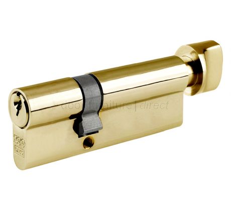 Key and Turn Offset Euro Profile Cylinder 5 Pin Keyed To Differ